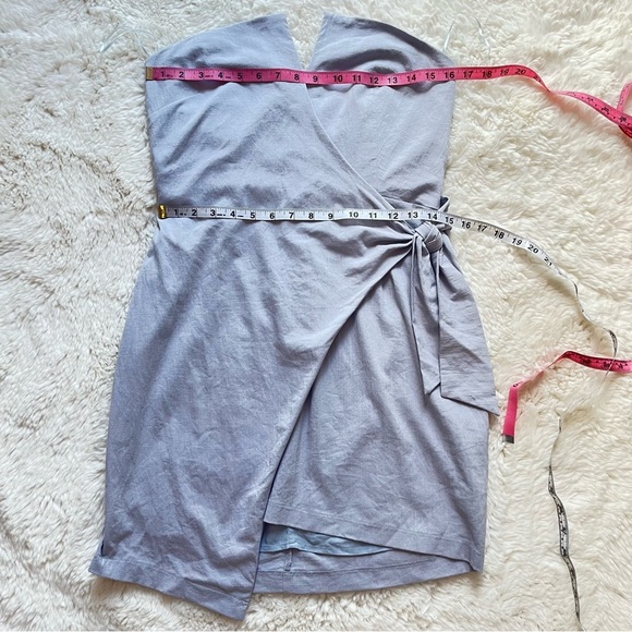 South Moon Under Ice Blue Dress L - Picture 4 of 8